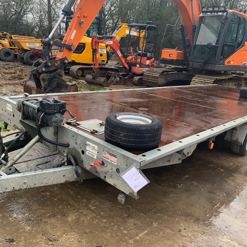 20ft Indespension Flatbed Car Trailer